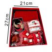 پک جعبه کادویی ولنتاین قرمز ابعاد و سایز