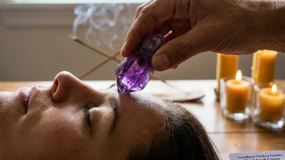 چاکراهای مرتبط با آمیتیست