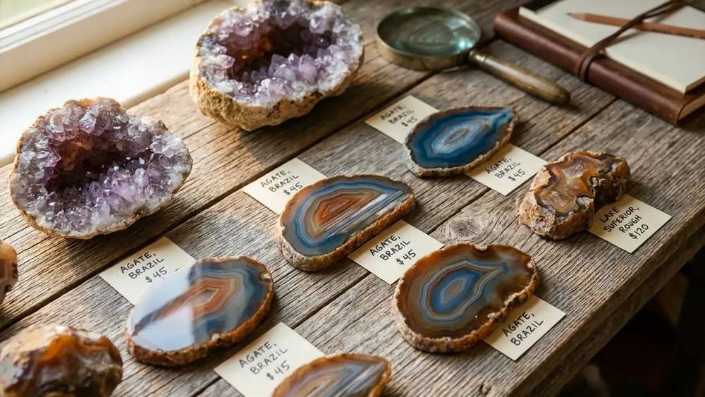 چگونه ارزش سنگ های ژئود را تعیین کنیم