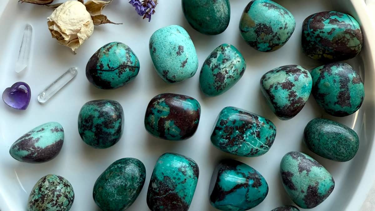 قدرت شفابخش کریستال کریزوکولا (Chrysocolla)