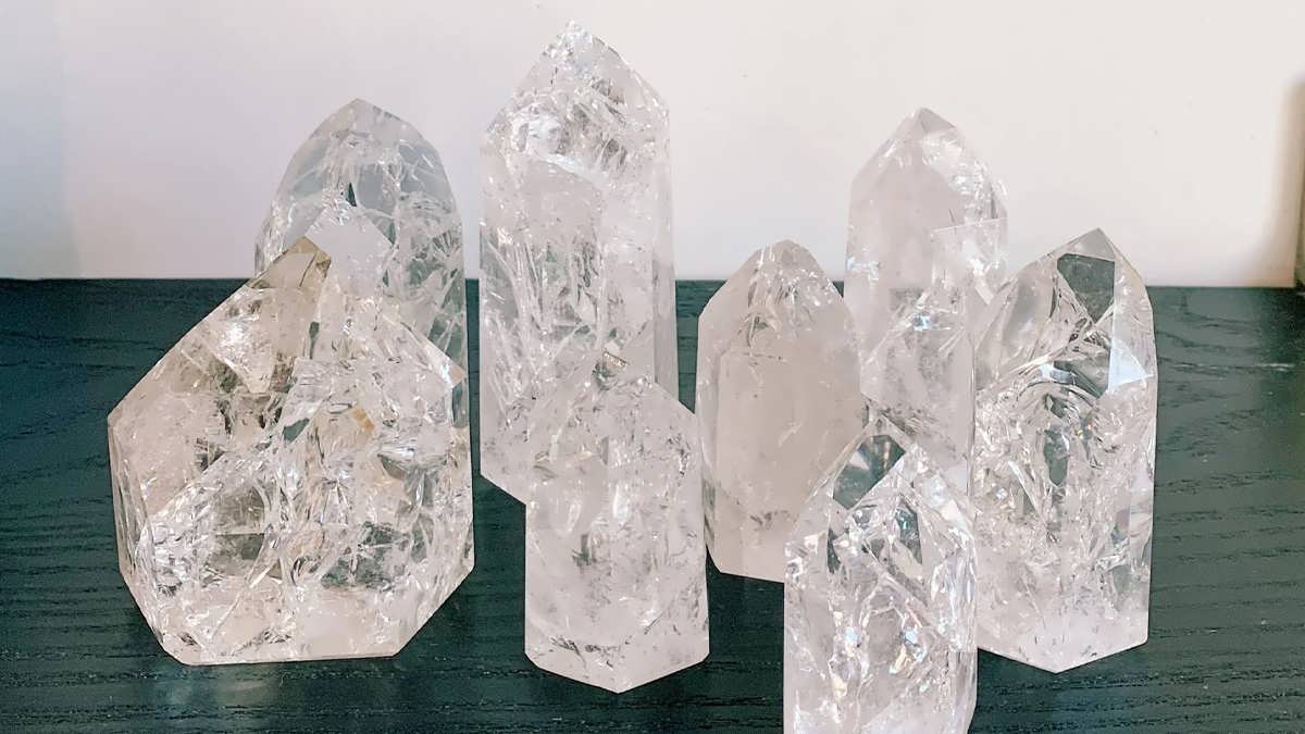 قدرت شفابخش و عرفانی کریستال های کوارتز ترک دار (Crackle Quartz)