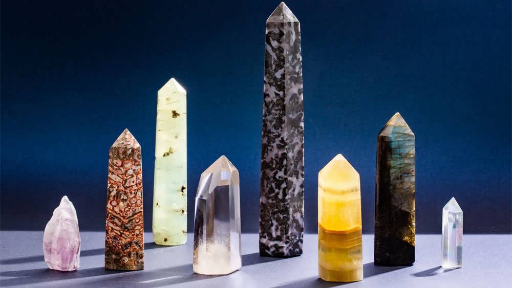 کریستال های نوک تیز (Point/Tower)