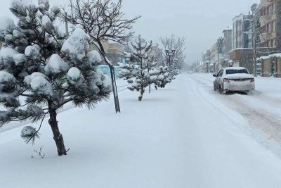 ۱۰ روز برفی آغاز شد/ ۷۰ سانتیمتر برف می‌بارد