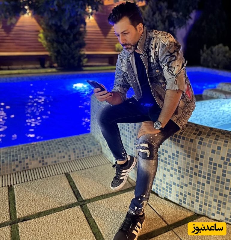 نگاهی به چیدمان خونه مجردی شاهانه و مجلل «مجید واشقانی»/ از استخر و مبلمان مدرن تا دکوری‌های هنری و کتابخانه پر از کتاب