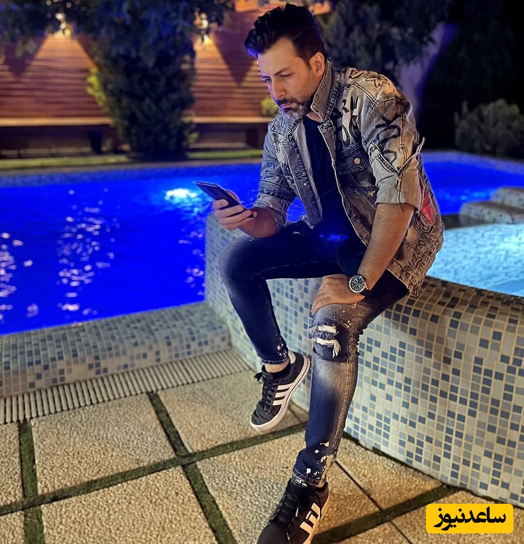 نگاهی به چیدمان خونه مجردی شاهانه و مجلل «مجید واشقانی»/ از استخر و مبلمان مدرن تا دکوریهای هنری و کتابخانه پر از کتاب