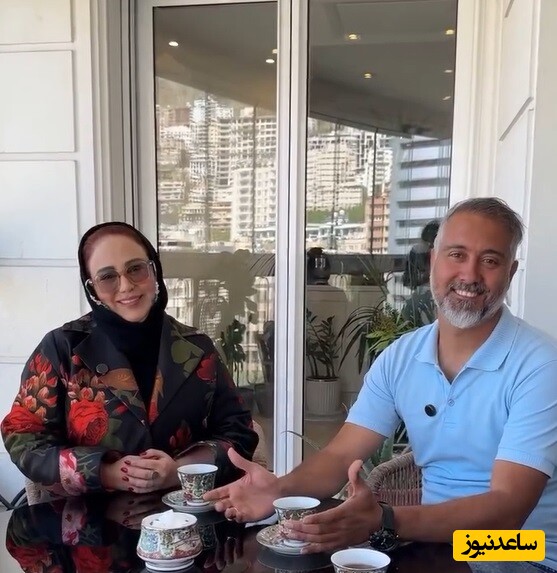 نگاهی به چیدمان منزل شاهانه و مجلل بهنوش بختیاری و همسرش/ از مبلمان سلطنتی و لوستر برنجی اعیانی تا چشمانداز زیبا از بالکن شیشهای