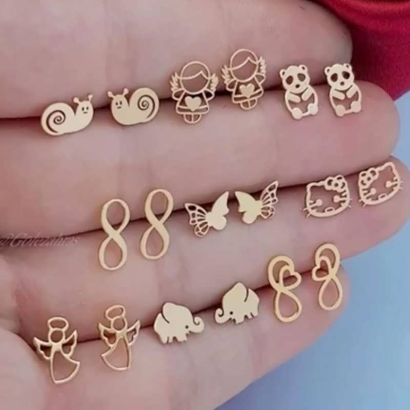 گوشواره میخی طل گوشواره میخی طل