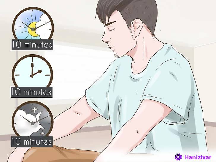 برنامه روزانه مدیتیشن در سه نوبت ده دقیقه ای