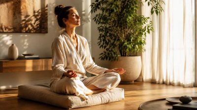 راهنمای جامع آموزش مدیتیشن در خانه برای افراد مبتدی و آرامش ذهن