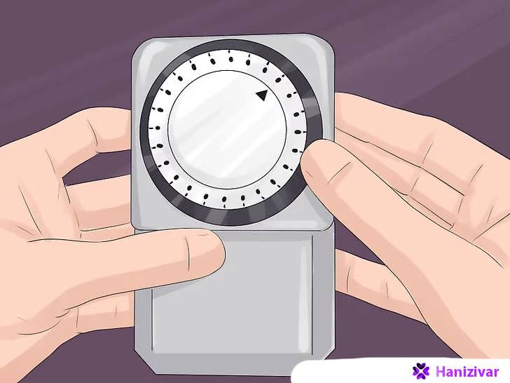 استفاده از تایمر آنالوگ برای زمان بندی مدیتیشن